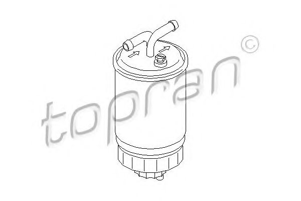 Топливный фильтр TOPRAN 102 731