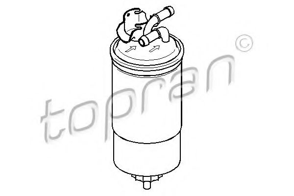 Топливный фильтр TOPRAN 107 725