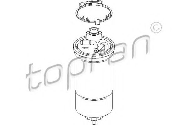Топливный фильтр TOPRAN 109 004