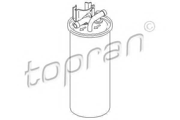 Топливный фильтр TOPRAN 110 935