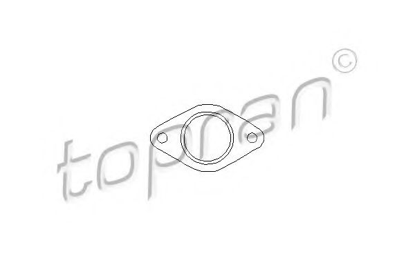 Прокладка выпускного коллектора TOPRAN 100 263