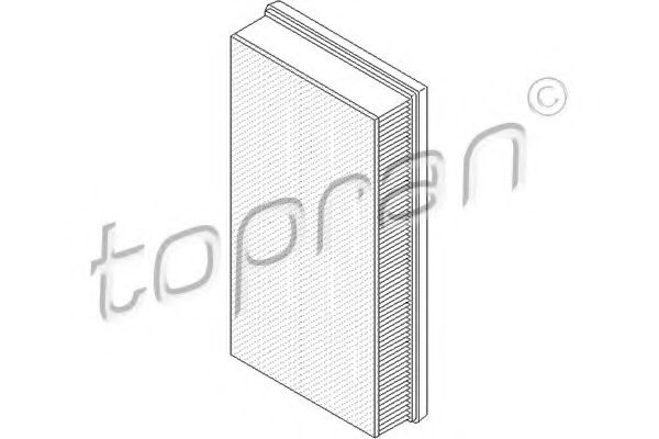 Воздушный фильтр TOPRAN 112 385