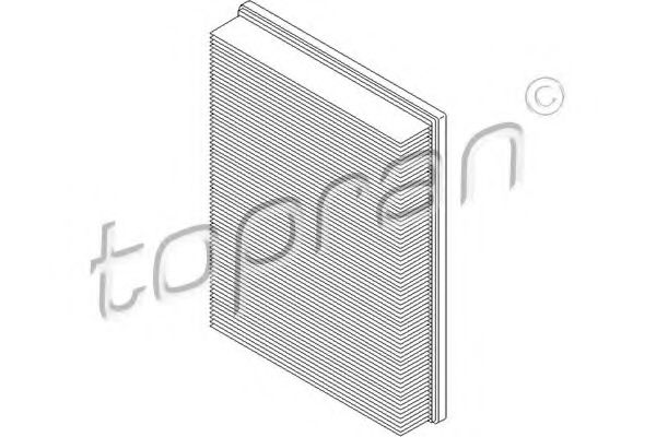 Воздушный фильтр TOPRAN 401 337