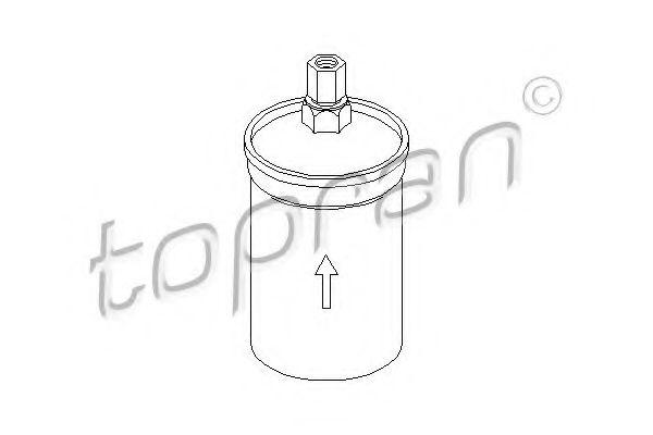Топливный фильтр TOPRAN 104 134