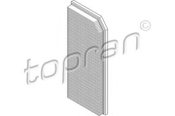 Воздушный фильтр TOPRAN 110 460