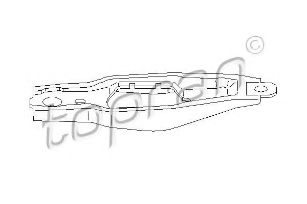 Вилка сцепления TOPRAN 109 642