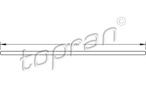 Подшипник выжимной гидравлический TOPRAN 100 073