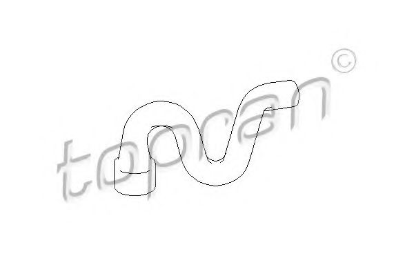Патрубок наддува TOPRAN 111 548