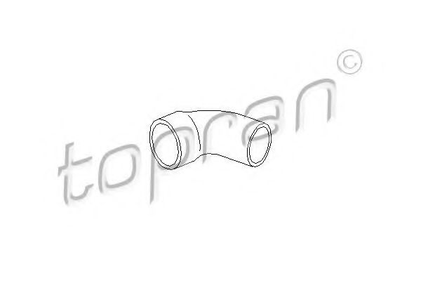 Патрубок наддува TOPRAN 111 556