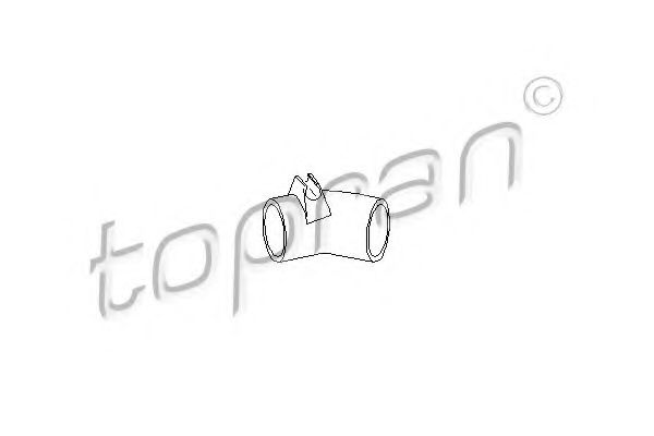 Патрубок наддува TOPRAN 111 547