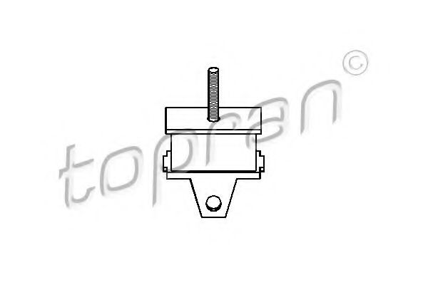 Подушка двигателя TOPRAN 101 549