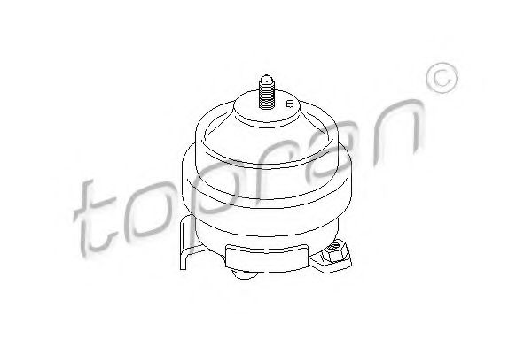 Подушка двигателя TOPRAN 102 740