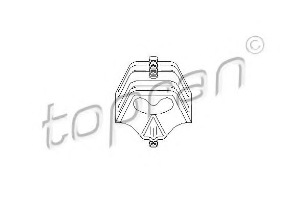 Подушка двигателя TOPRAN 104 279