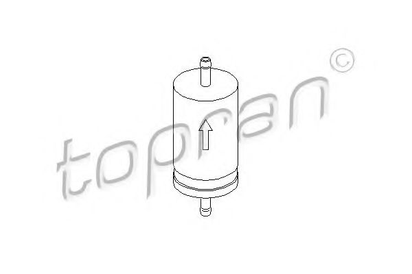Топливный фильтр TOPRAN 103 993