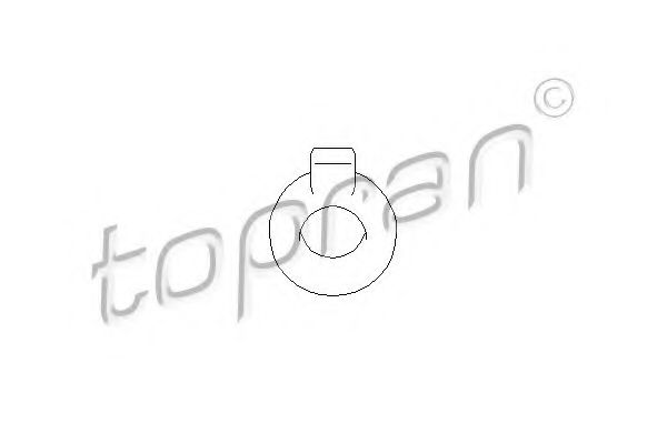 Кронштейн глушителя TOPRAN 102 755