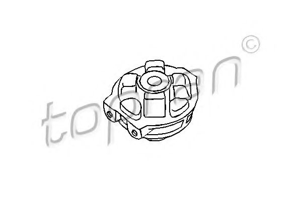 Подушка коробки передач TOPRAN 104 140