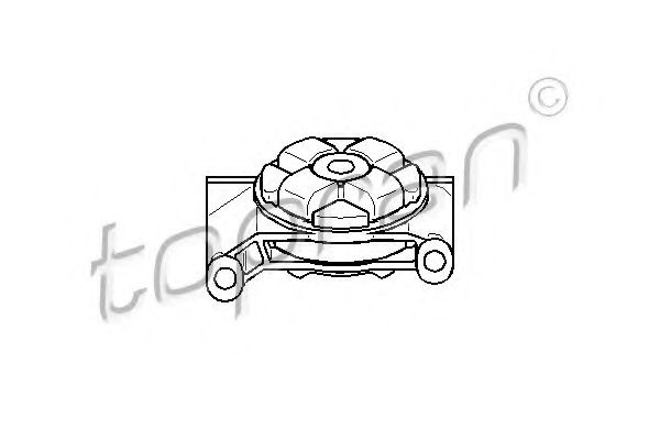 Подушка МКПП TOPRAN 104 300