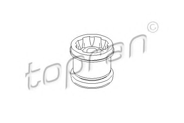 Подушка коробки передач TOPRAN 108 906