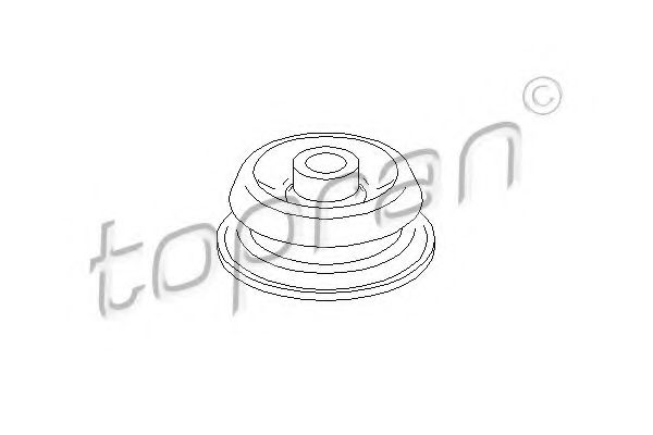 Опора амортизатора TOPRAN 108 904