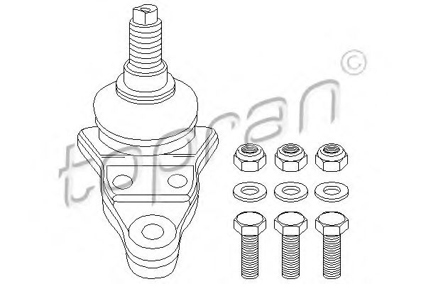 Шаровая опора TOPRAN 103 346