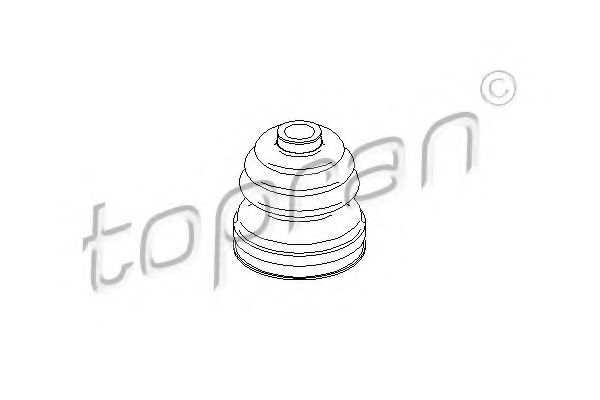 Пыльник шруса TOPRAN 111 778