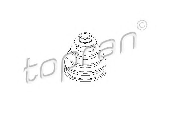 Пыльник шруса TOPRAN 104 142