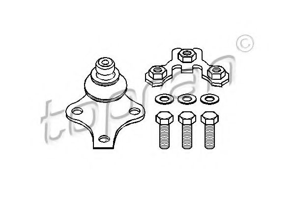 Шаровая опора TOPRAN 102 781