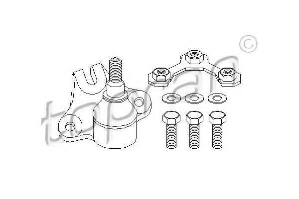 Шаровая опора TOPRAN 103 035
