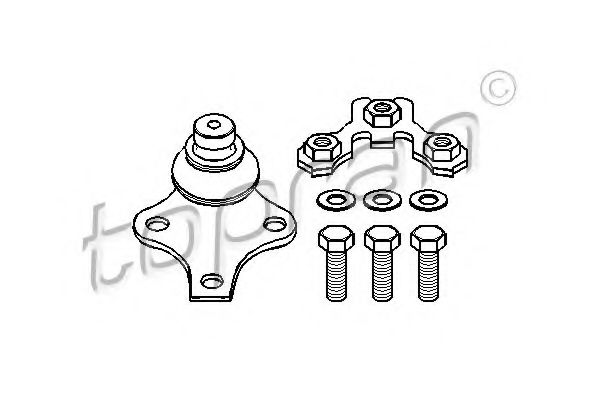 Шаровая опора TOPRAN 103 476