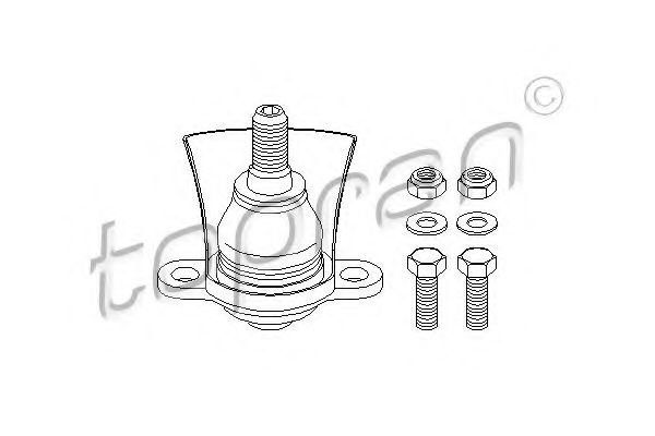 Шаровая опора TOPRAN 109 317