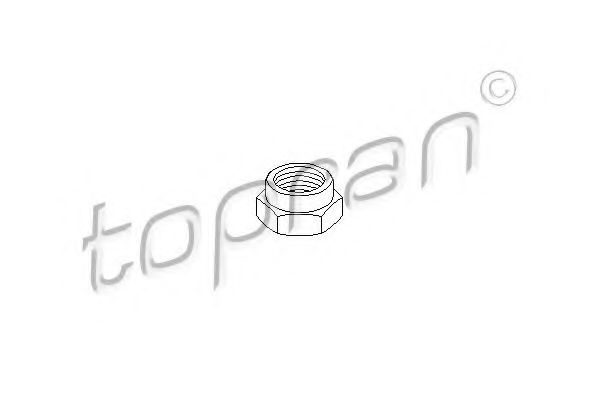 Конец вала, приводной вал TOPRAN 103 266