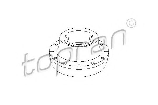 Опора амортизатора TOPRAN 103 491