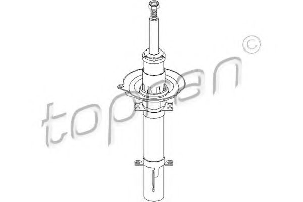 Амортизатор TOPRAN 108 272