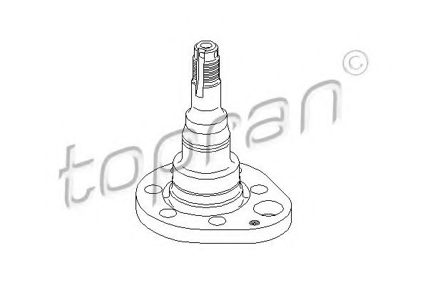 Ступица колеса TOPRAN 102 819