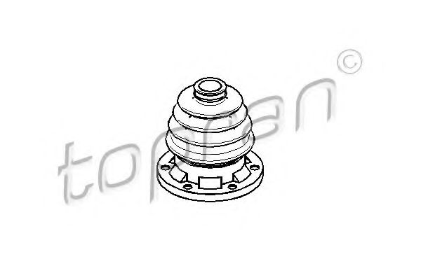 Пыльник шруса TOPRAN 103 218