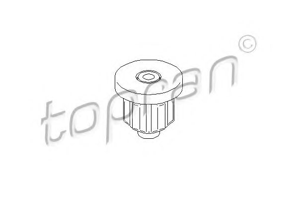 Сайлентблок задней балки TOPRAN 108 633