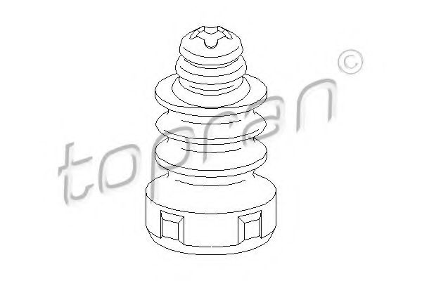 Отбойник TOPRAN 111 031