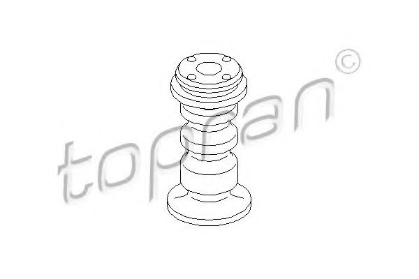 Отбойник TOPRAN 104 343