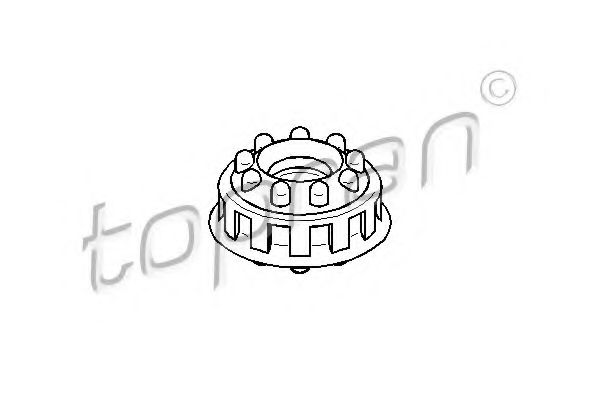 Опора амортизатора TOPRAN 107 093