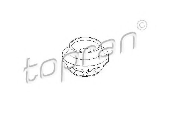 Опора амортизатора TOPRAN 102 828