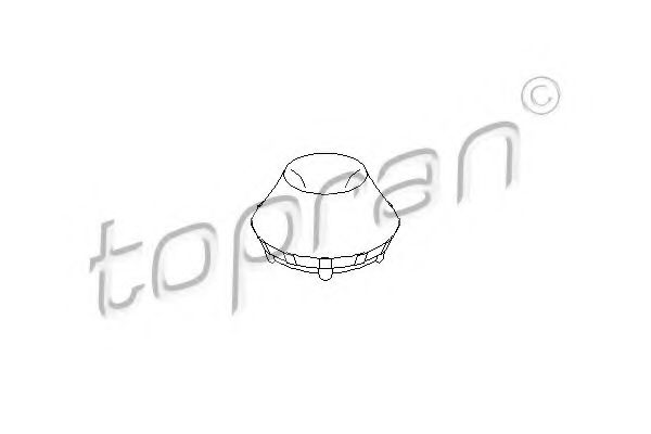 Опора амортизатора TOPRAN 107 663
