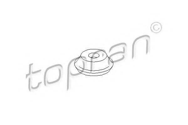 Опора амортизатора TOPRAN 107 658