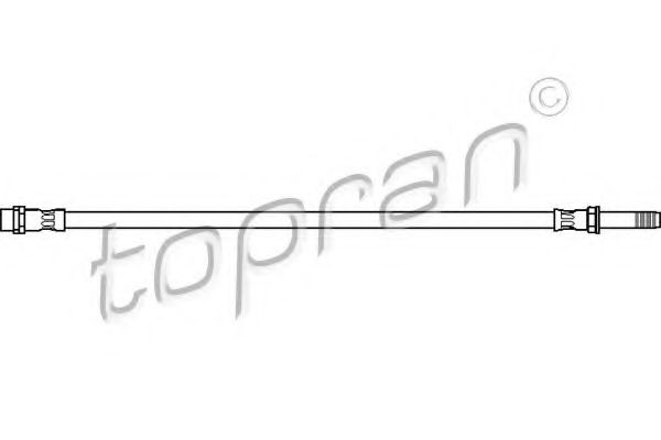 Тормозной шланг TOPRAN 109 995