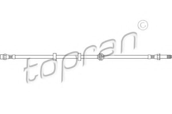 Тормозной шланг TOPRAN 110 401