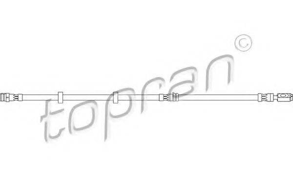 Тормозной шланг TOPRAN 109 982