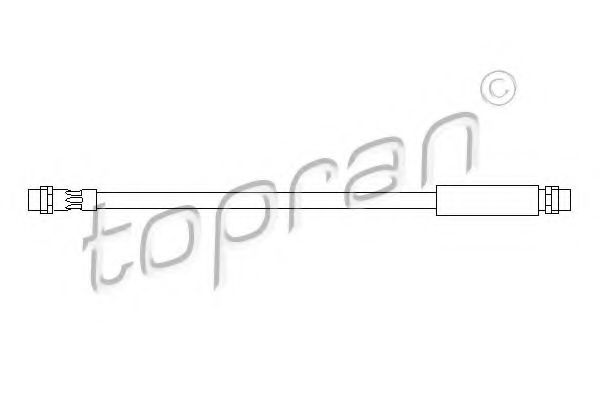 Тормозной шланг TOPRAN 108 657
