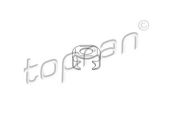 Скоба тормозного шланга TOPRAN 108 717