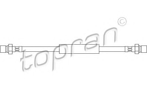 Тормозной шланг TOPRAN 103 358