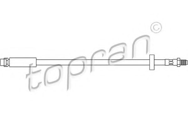 Тормозной шланг TOPRAN 110 400
