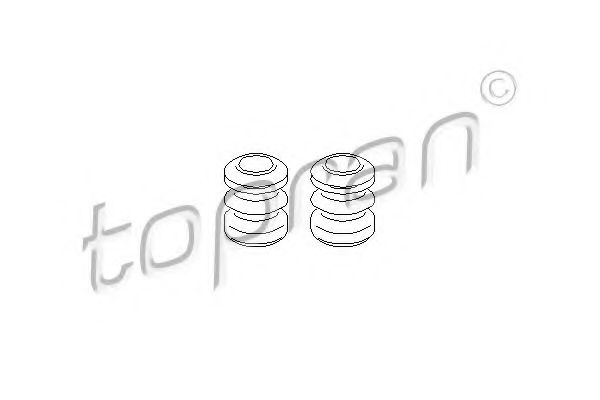 Ремкомплект тормозного суппорта TOPRAN 109 966